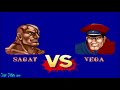 Street Fighter 2: Champion Edition - Sagat (Arcade) Hardest