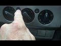 Ford Focus 2009 Heater Quick Fix 5 Minutes Plus Park Override