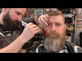 Veteran Gets Transformational Beard Trim & Haircut | The Dapper Den Barbershop