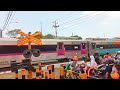 ka taksaka || railway crossing || palang pintu kereta api