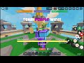 the worst skywars gameplay u will ever see | roblox bedwars