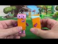 Numberblocks Go On a Bike Ride with Official Numberblocks Figures || Keith's Toy Box