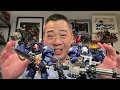 Unboxing & Review of JoyToy x Warhammer 40K Ultramarines Terminator Sergeant & Assault Cannon