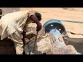 Satisfying Stone Crushing ProcessASMR Giant Rock Crushing Jaw Crusher in Action