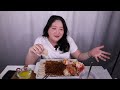 Lobster Mukbang & Korean 2x Spicy Noodles+Chapagetti
