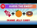 Can you Guess The Sweet by Emoji, Sweet Quiz