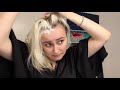 DIY Bleach + Tone Hair At Home + Root Smudge With Toner • Using Wella T14 & Wella T18 • Blonde Hair
