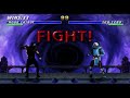 Ultimate Mortal Kombat 3: Noob Saibot Hard Mode Battle