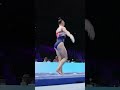 Jessica Gadirova United Kingdom Vault Podium Training 2023 World Championships Slow Motion Part1