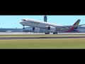 Stalled during Takeoff | Asians Airbus A350 | Departure from Seoul