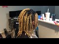 HOW I BLEACH Virgin Locs (In-Depth Tutorial) AT HOME !!!