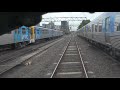 Driver's View Footscray to Flinders St via Northern Loop + 3 Siemens Race Melbourne