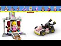 Evolution of Princess Peach in Mariokart Nintendo Games and LEGO