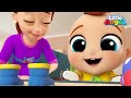 Les bonnes manières à table | Comptines avec Bébé Louis | Little Angel Français