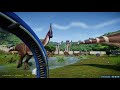 Jurassic World Evolution (4-28-2020) Sandbox Fun (Gyrosphere Tour Of Entire Park)