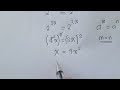 Can you solve this? | Exponential Equation | Algebra Problem.