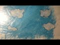 cloud background cel animation test