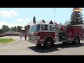 *RETRO SIREN* + AIRHORN* 1970 Pierce Fire Truck! - Engine 3 Responding - Lakeville Fire Department