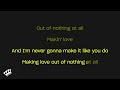 Air Supply - Making Love Out of Nothing at All (Karaoke Version)