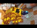 I Survived 100 Days as a KILLER BEE in HARDCORE Minecraft
