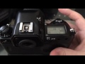 Loading film in Nikon F5