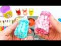 Satisfying Video l How To Make BIG Slime Balls INTO Rainbow Lollipop Candy & Paint Cutting ASMR