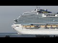 Costa Venezia first cruise leaving Trieste 2019 4k