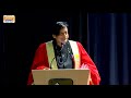 Dr. Shashi Tharoor's speech at the Convocation ceremony of St. John's Medical College, Bangalore