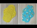 DIY reusable fabric pads / Without a pattern