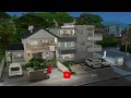 Neighborhood House & Apartment For Rent 🏢🏙  | Stop Motion Build | The Sims 4 | No CC