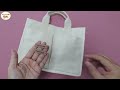 How to make a tote bag with a shoulder strap
