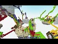 INSANE 1v12 CLUTCH on the new bedwars 4v4v4v4 map!