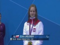 Oliwia Jablonska ceremonia medalowa Paraolimpiada Londyn 2012