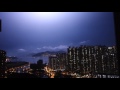 Thunderstorm at Hong Kong 9.7.2016