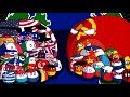 Countryballs Speedart | Cold War!! NATO vs Warsaw Pact! (w/allies)