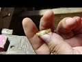 Making a 18k gold couple ring