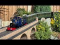 Steaming up and driving Roundhouse Jennie | Live steam garden railway