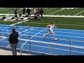 2023 Staten Island Outdoor Champs Girls HT 1 100mh