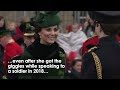 Irish Guards Pay Touching Salute to Princess Kate for St Patrick’s Day