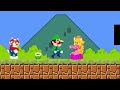 Ultimate Clash Mario Escape Giant Numberblocks PREGNANT Maze 🤓  Mario Games Reacts