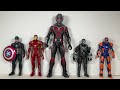 FIGHT! Marvel Legends MCU Civil War Machine Phasing Vision Crossbones Giant Man Action Figure Review