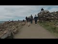 The Giants Causeway Clifftop Path Walk from Dunseverick Castle,  Northern Ireland