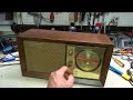 Repair Of A Early 60's Firestone 4 A 234 AM/FM Tube Radio