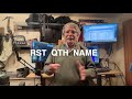 Anatomy of a CW QSO