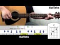 How to play KARMA POLICE 👮 - Radiohead / Guitar Lesson 🎸 / GuiTabs #186