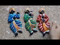 Musicians wall-hanging Craft/DIY Craft with cardboard/Rajasthani musician Showpiece/DIY Room Decor