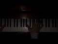 Je te laisserai des mots-Patrick Watson, Piano cover