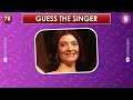 Guess The Singer in 3 Seconds... 🎤 | 100 Famous Singers 🎶