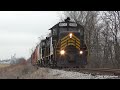 Blasting down bad track Doubleheader on the ND&W Railway (Maumee and Western)