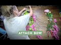 5 Minute Floral Swag DIY